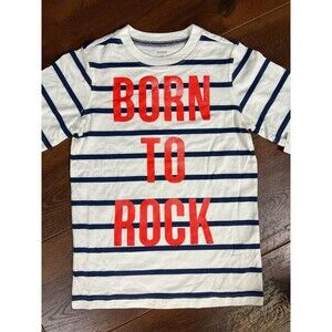 Carters Size 6 Boys Born To Rock Tee! NWT!
